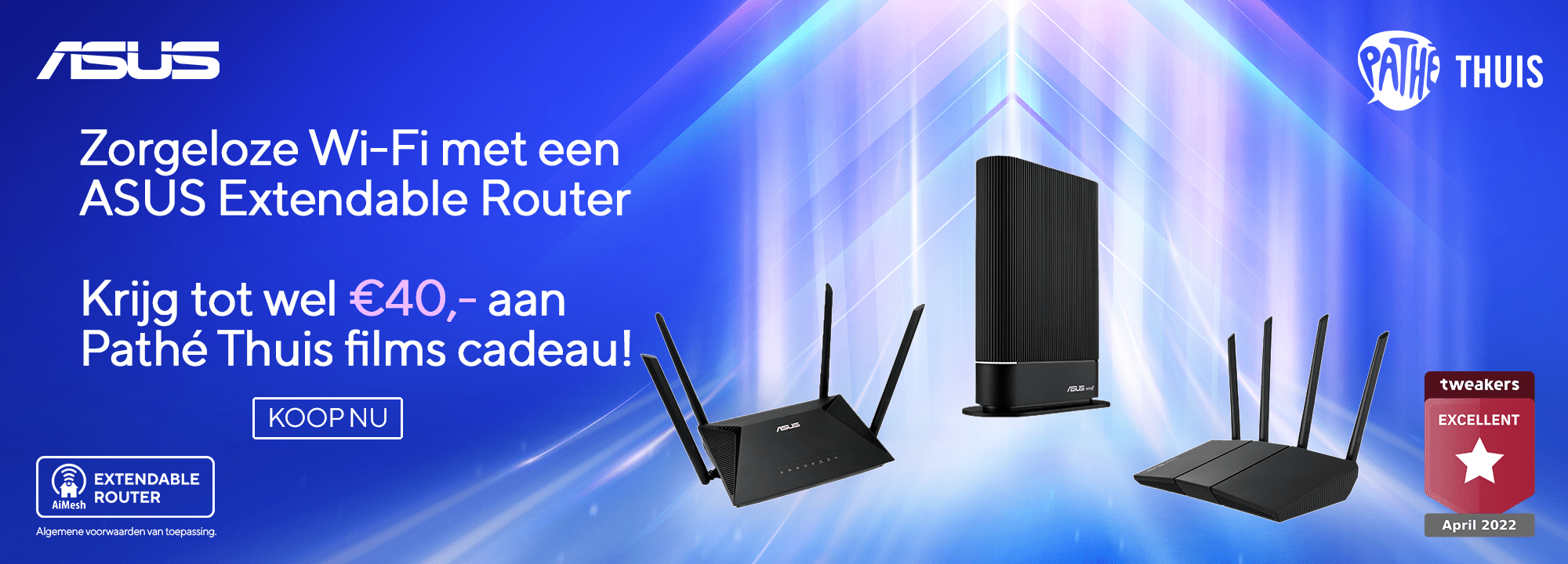 Gesponsord Koop geen router, koop een extendable router! TechGaming